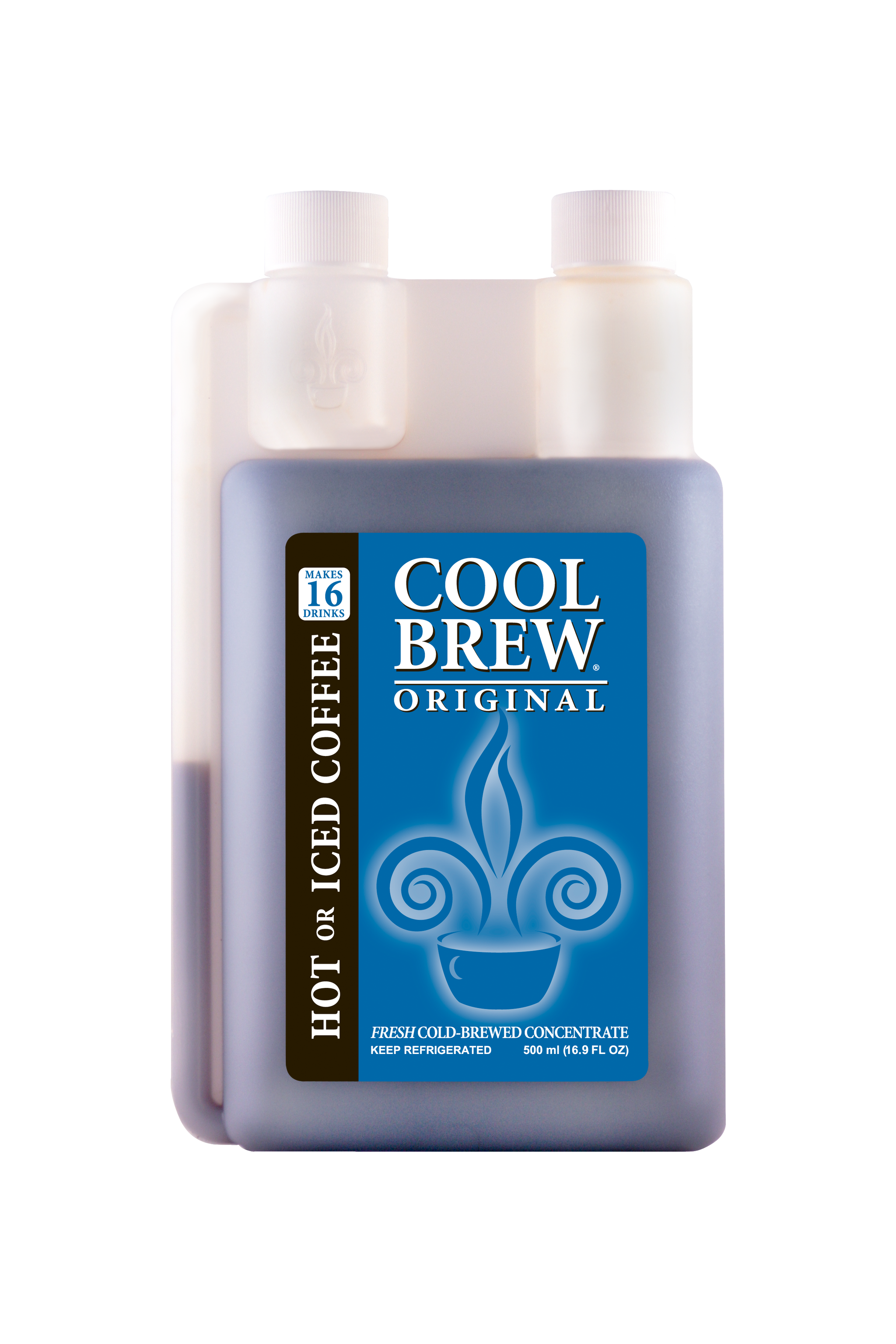  CoolBrew Original 6 Pack - 32 DRINKS PER BOTTLE - Fresh Cold  Brew Liquid Concentrate - For Iced or Hot Coffee, Unsweetened, No  Preservatives : Grocery & Gourmet Food
